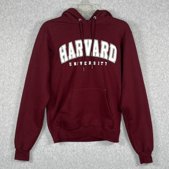 Harvard University Hoodie Sweatshirt Champion Stitched Embroidered Unisex XS - Picture 1 of 10